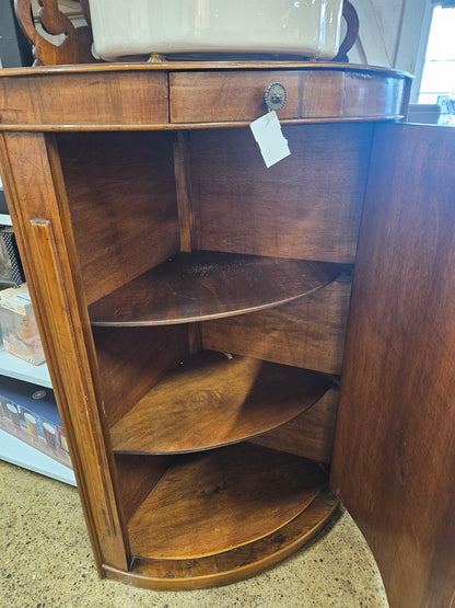 Antique Italian Corner Cabinet