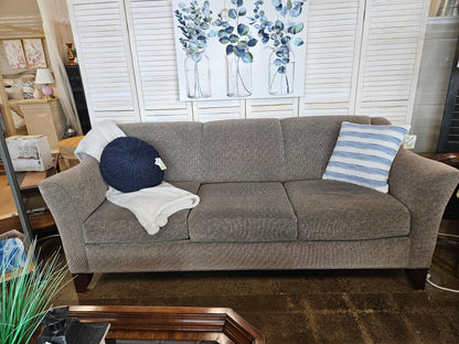 Gray Sofa and Matching Chair