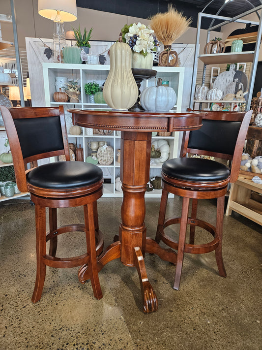 Pub Table w/2 swivel chairs