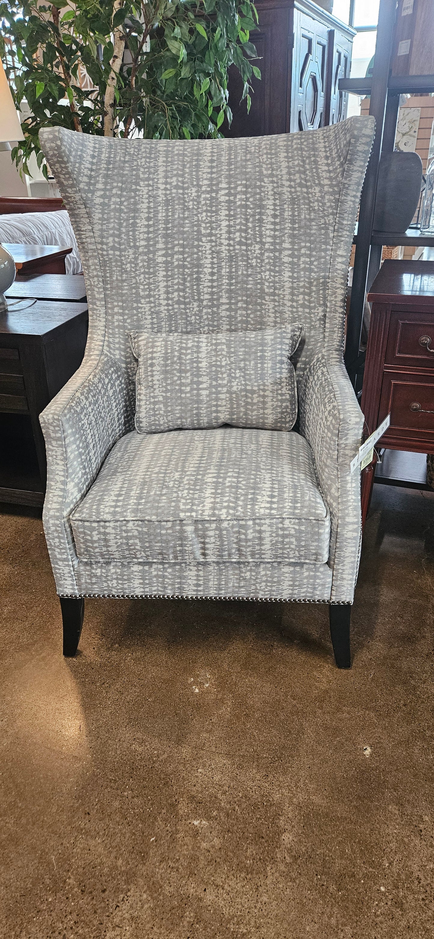 Bernhardt Kingston wingback chair
