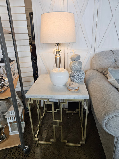 Hooker Marble topped End Tables (set of 2)