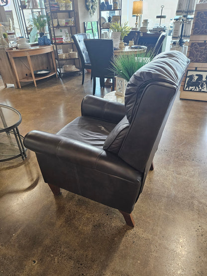 England Hi-Leg Leather Recliner