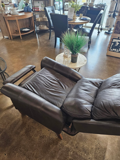 England Hi-Leg Leather Recliner