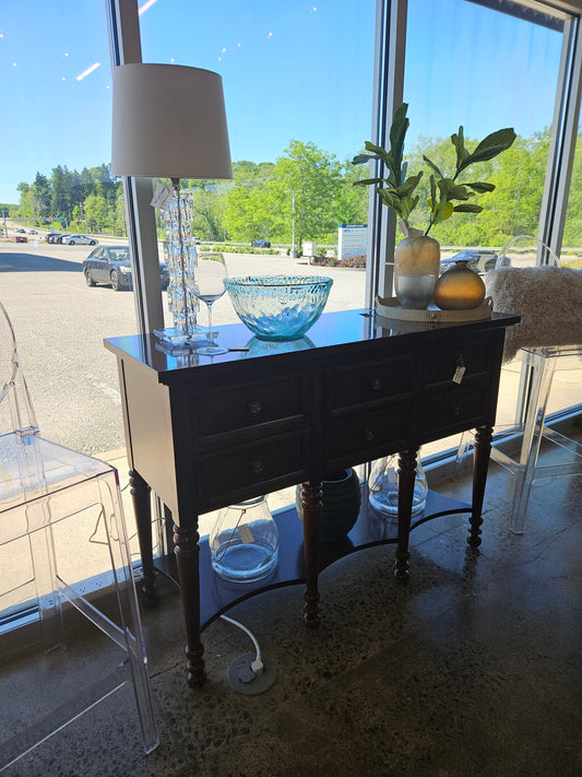 Solid wood sideboard