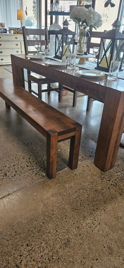 Amish Hardwood Dining Set