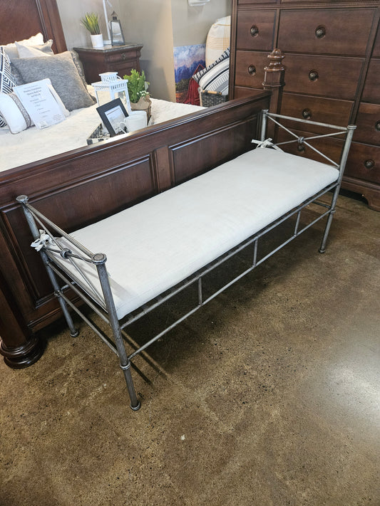 Iron Metal Bench
