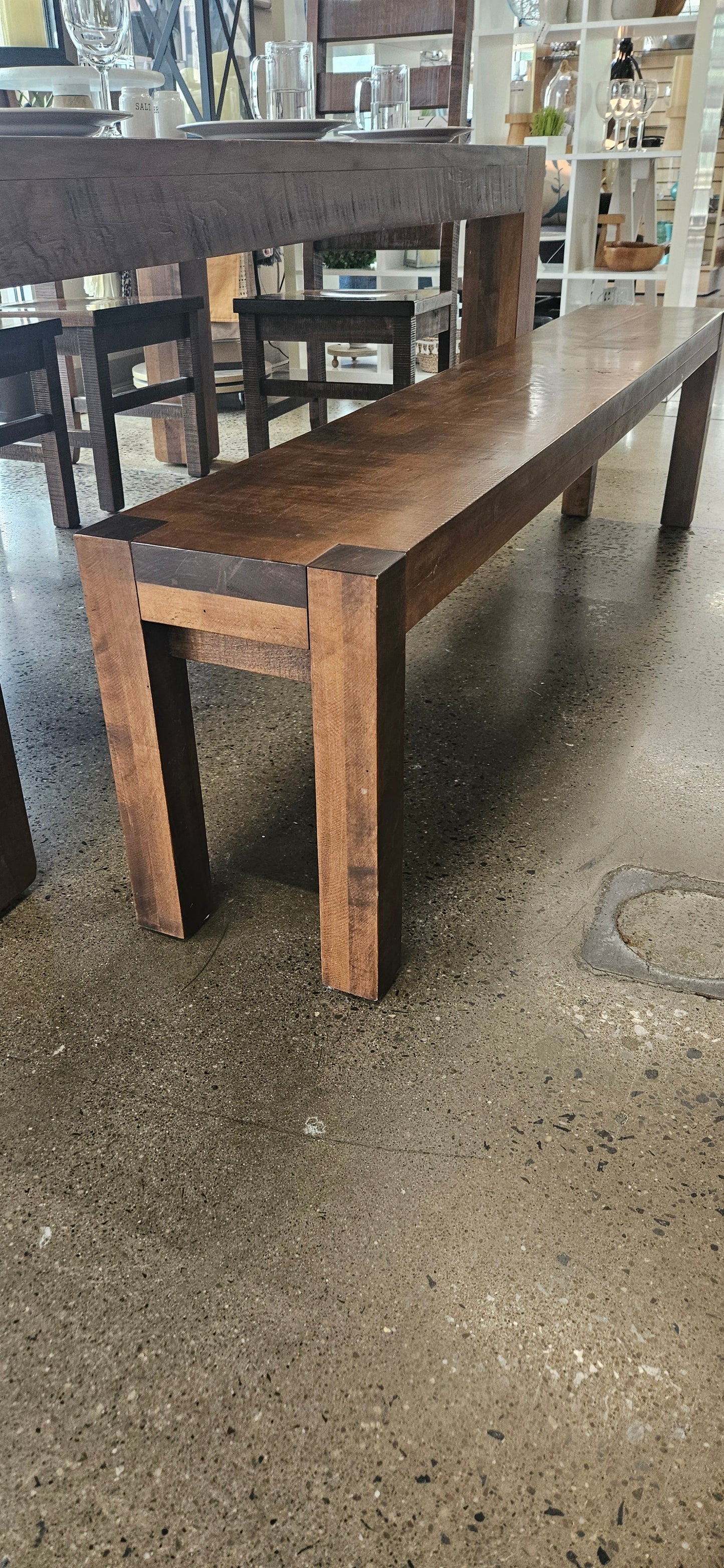 Amish Hardwood Dining Set