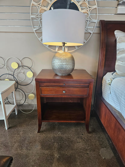 Arhaus queen sleigh bed set