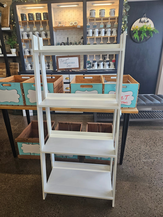 White Ladder Shelf