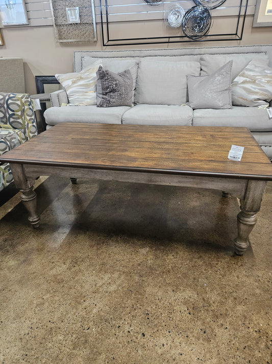 Farmhouse coffee table and end table (Setof2)