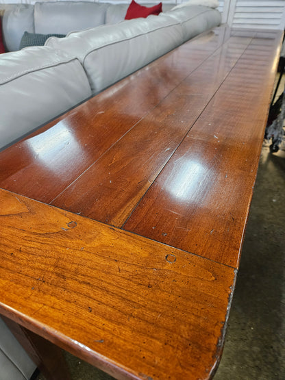 Long sofa table with 2 drawers