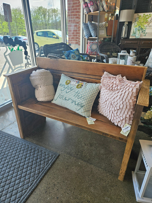 Door Bench by Local Artist