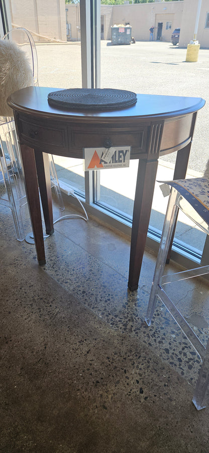 Ashley demilune accent table