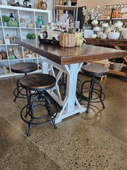 Ashley Furniture Counter Height Table with 4 Stools