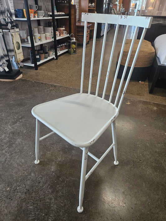 Cafe Chair/Distressed Metal NEW Set of 4