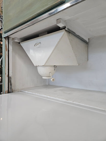 Painted Hoosier Cabinet