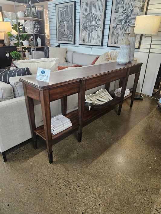 Dark Wood Sofa Table