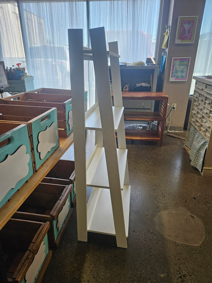 White Ladder Shelf