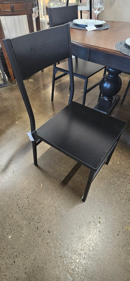 Black dining chair set of 6
