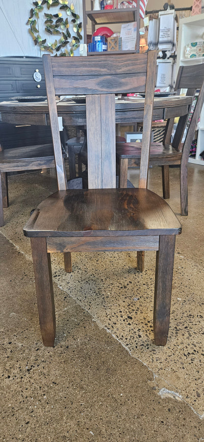 Ashley rustic dining table w/ 4 chairs
