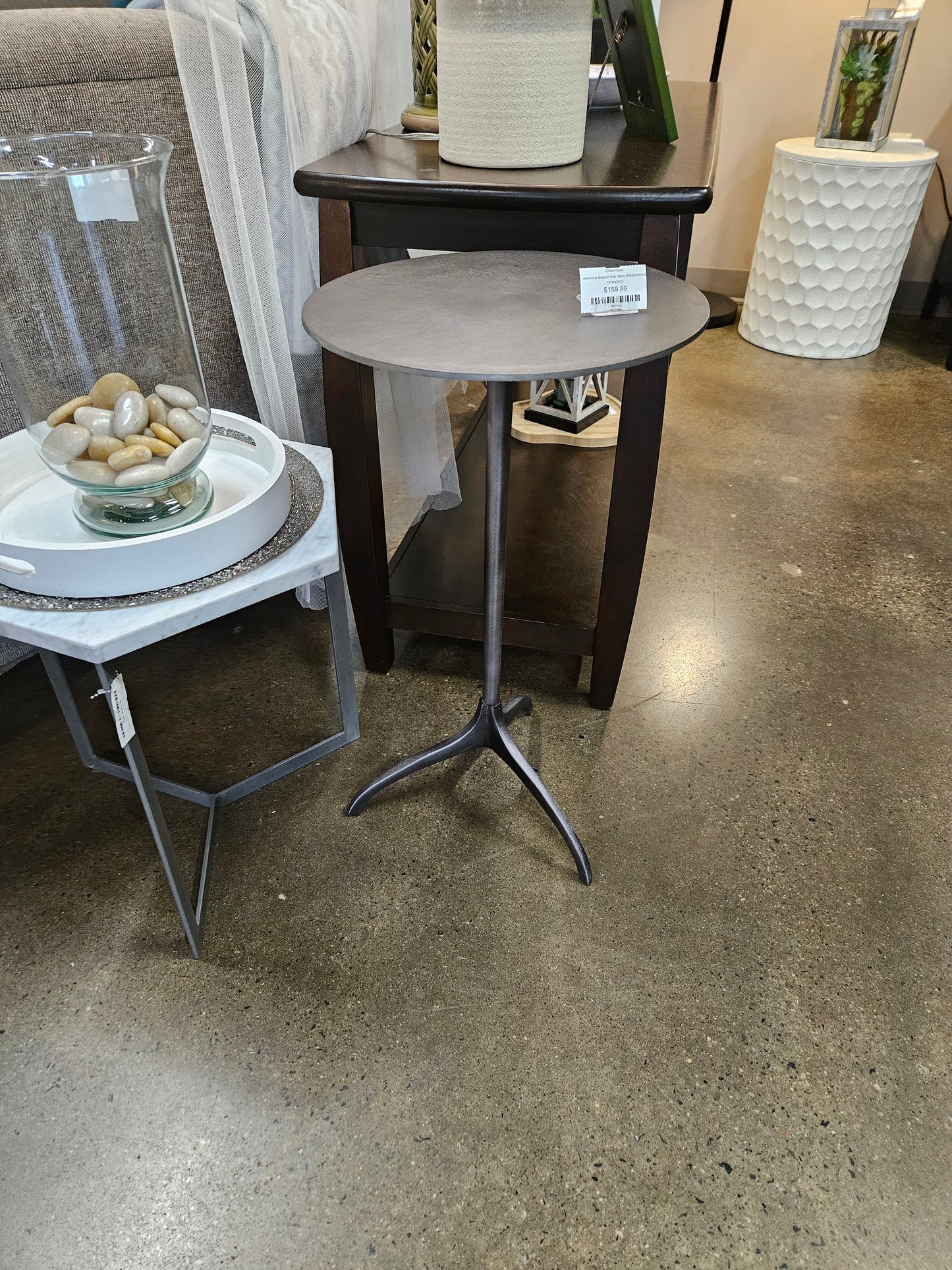 Uttermost Beacon Side Table (Model Home)