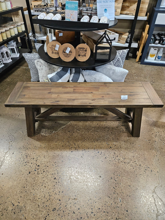 Plank Wooden Bench