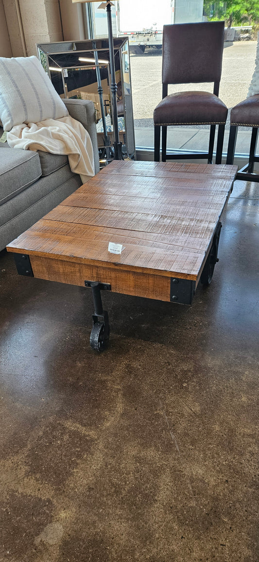 Industrial Cart Coffee Table
