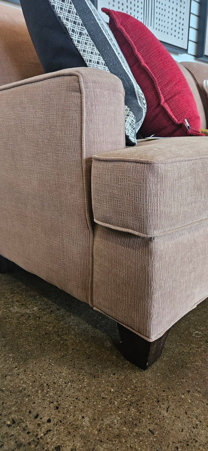 Flexsteel light brown sectional