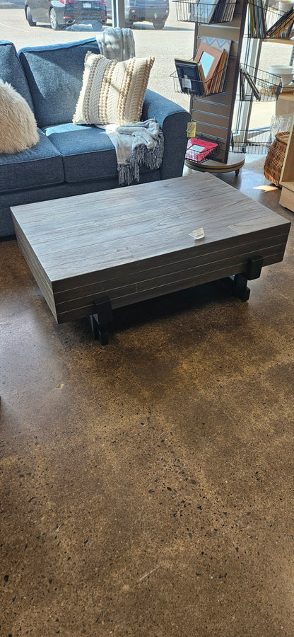 Wooden Look Coffee Table (Model Home)