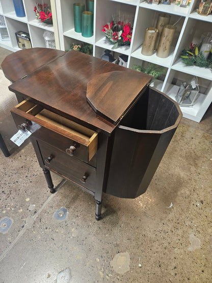 Vintage Cabinet 3-Drawer Flip Top