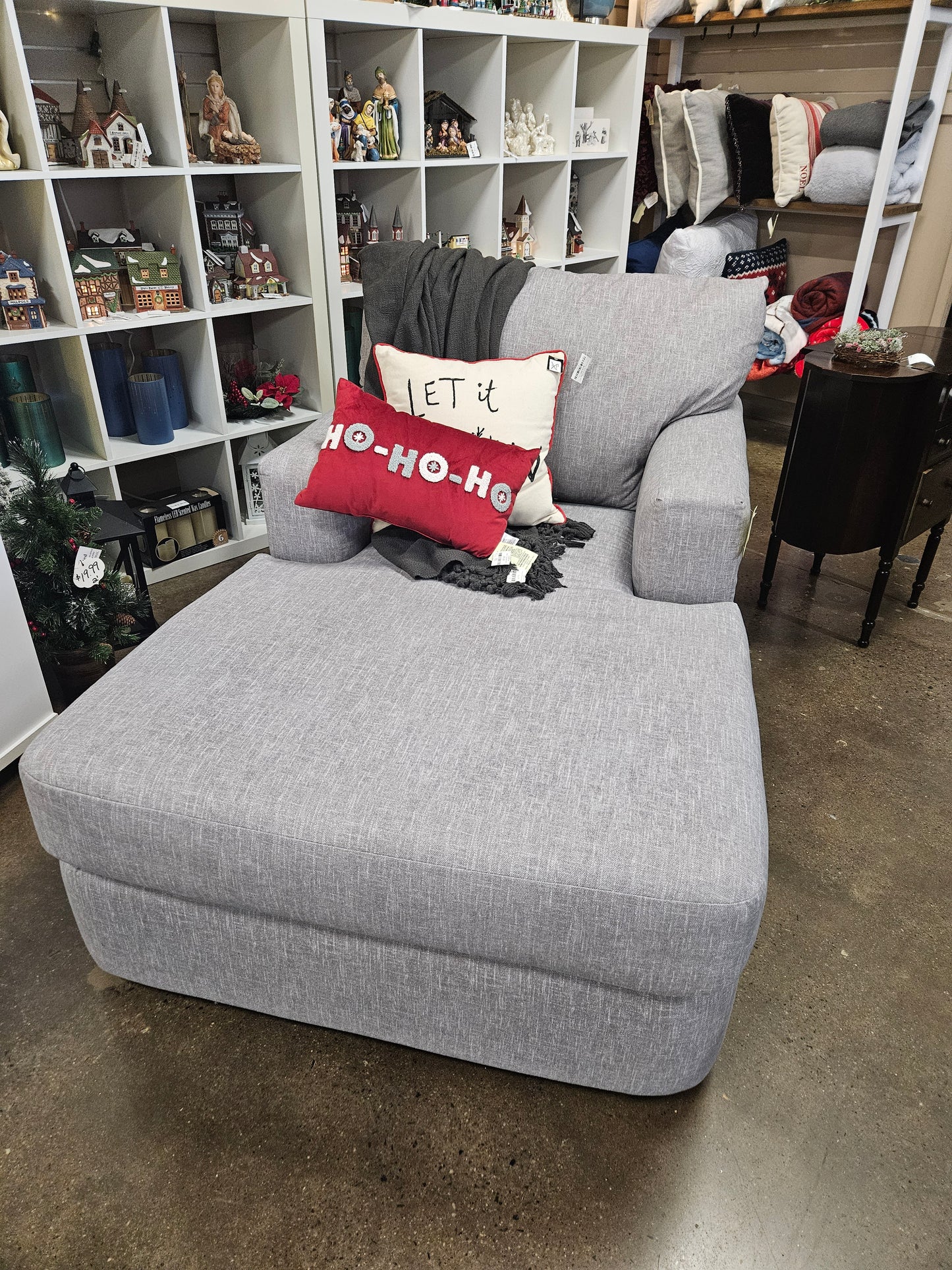 Gray Chaise Lounge