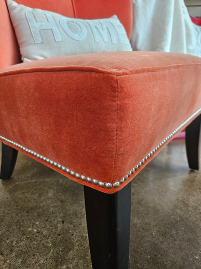 Burnt Orange Accent Chair