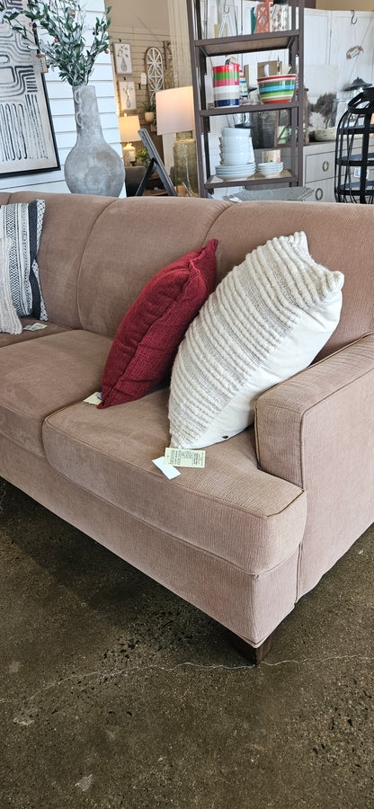 Flexsteel light brown sectional