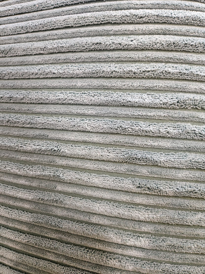 Chair Green Chenille with Gold Swivel Base