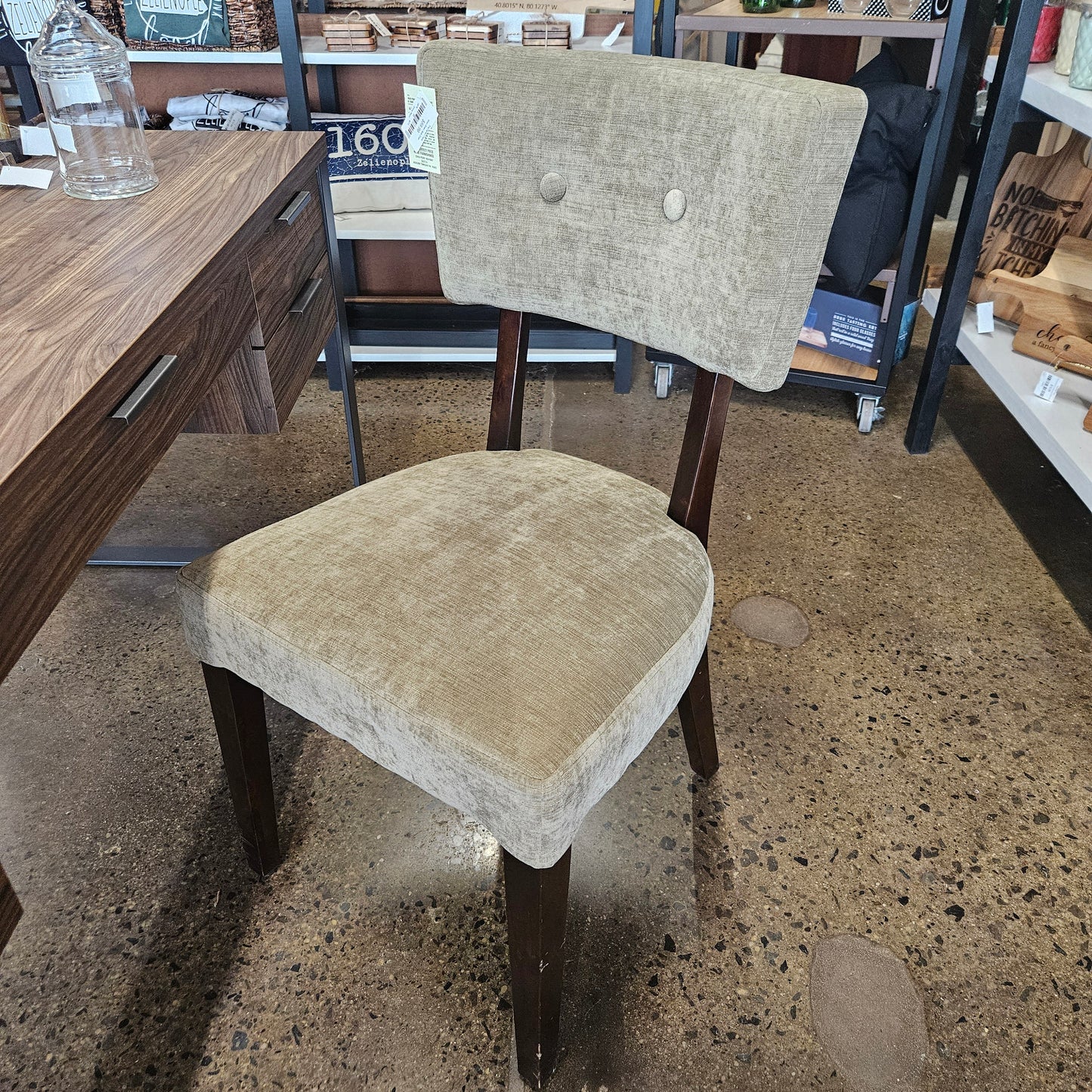 Moss Green Side Chair