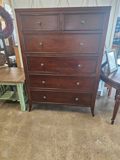 Arhaus queen sleigh bed set