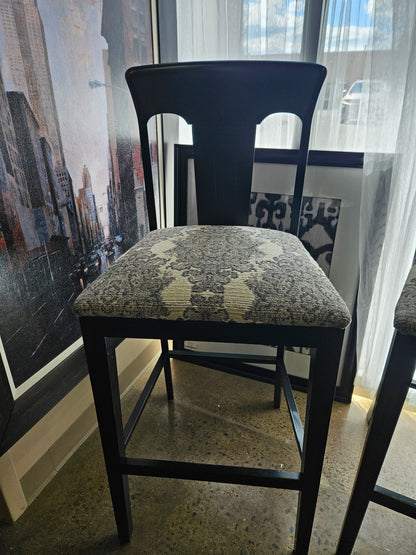 Black Bar Stools (Setof4)