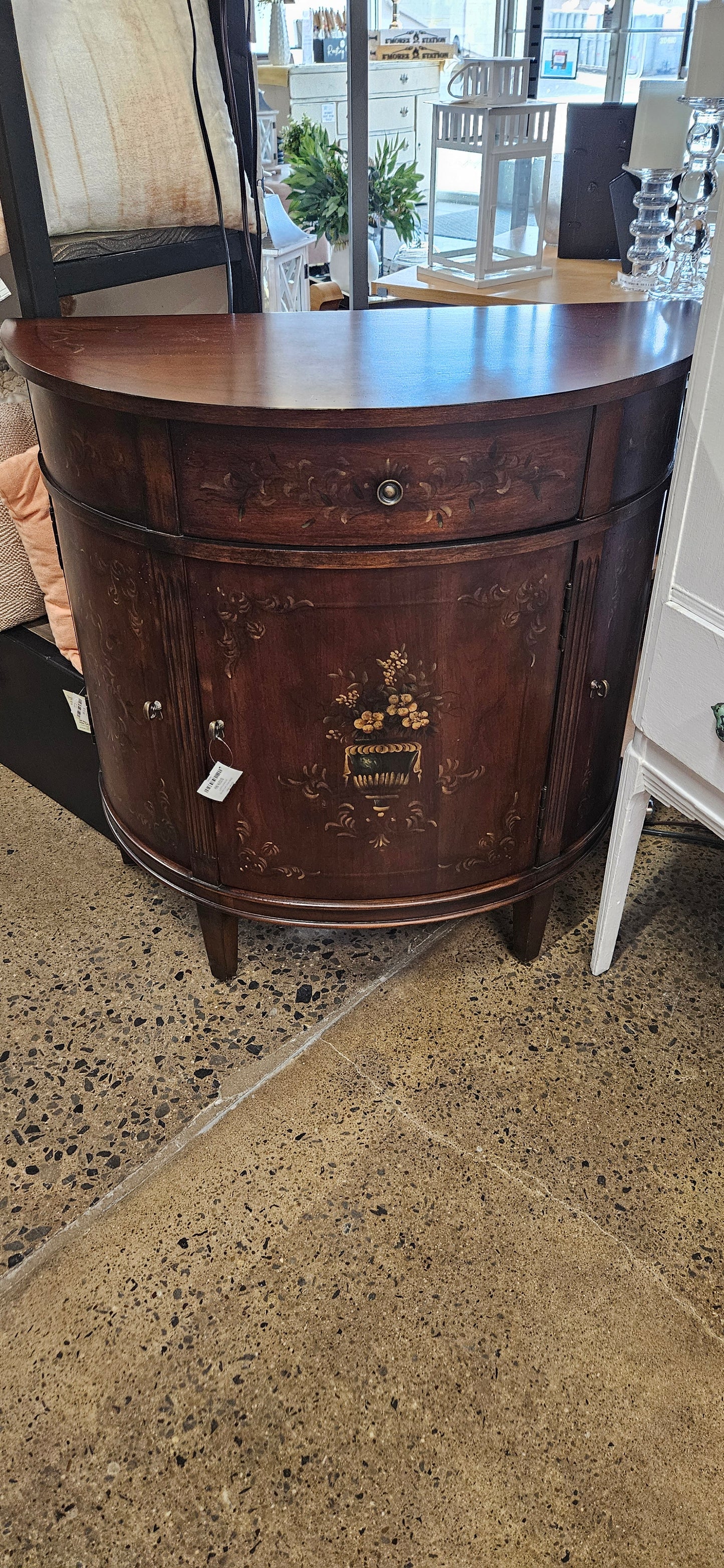 Ethan Allen demi cabinet
