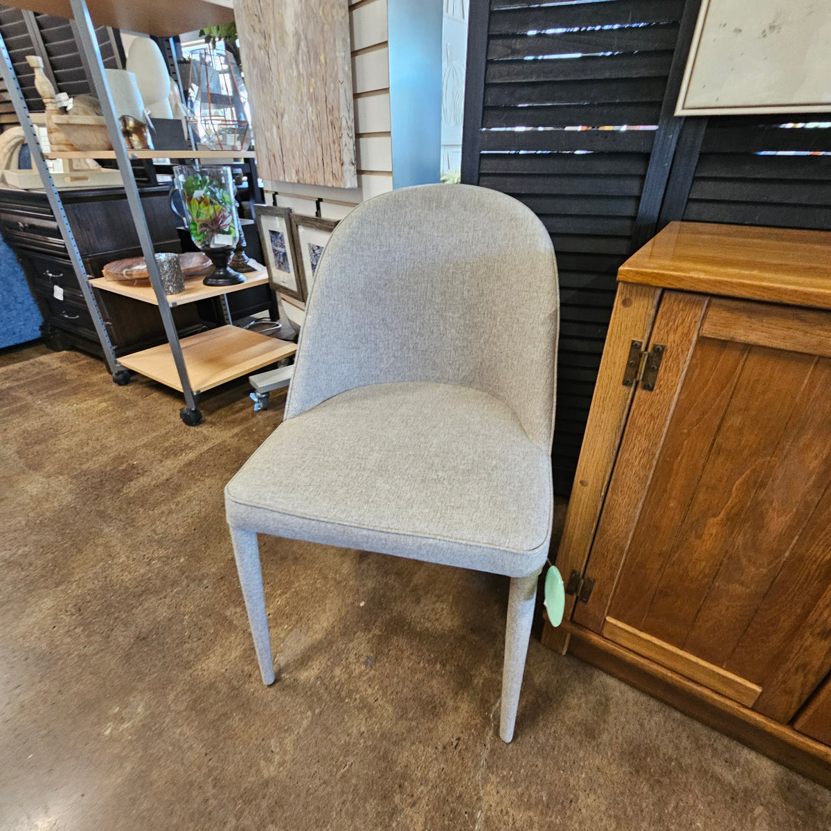 Moe's Burton Dining Chair Light Gray (set of 2)