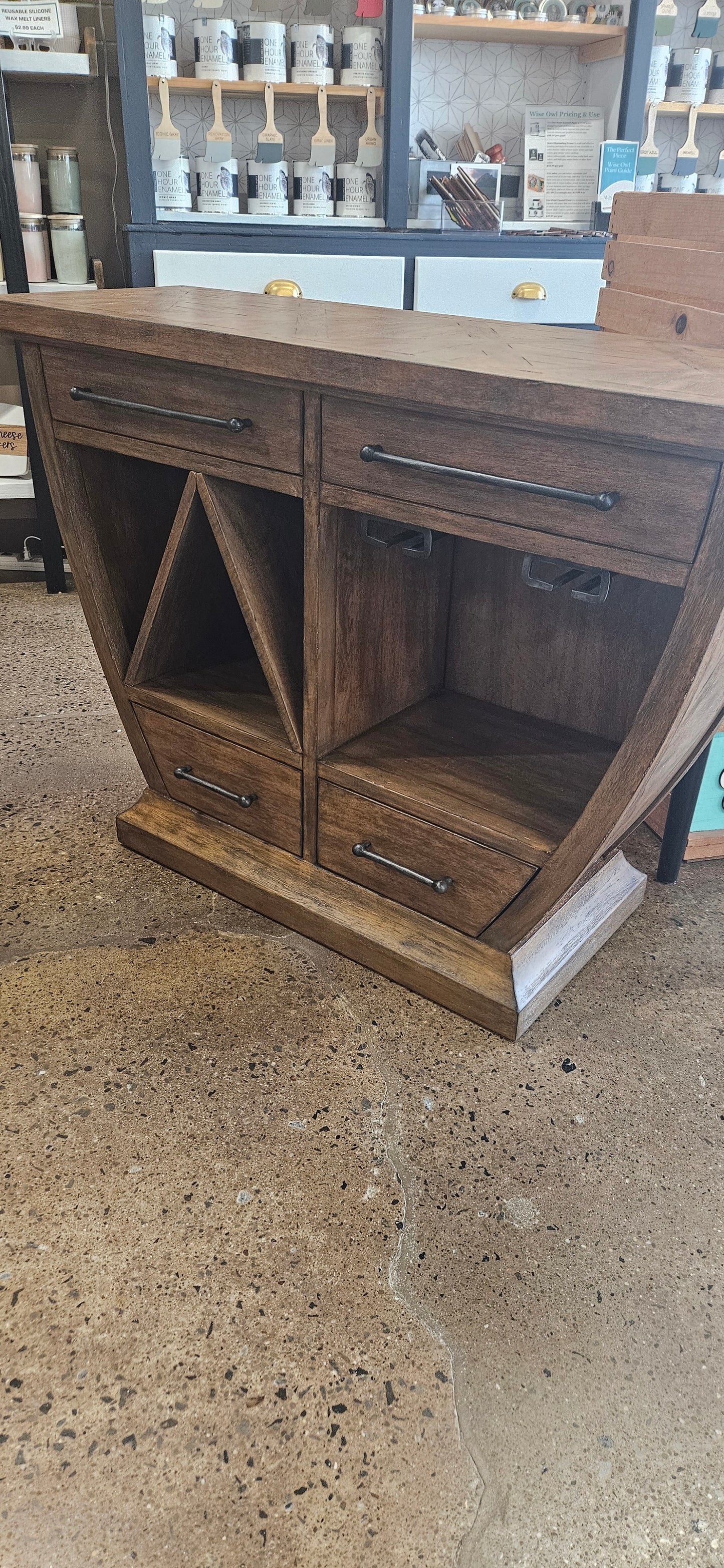 Wooden Wine Cabinet