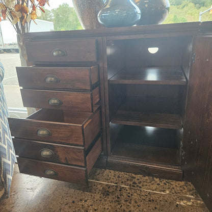 Pottery Barn Media Console Unit