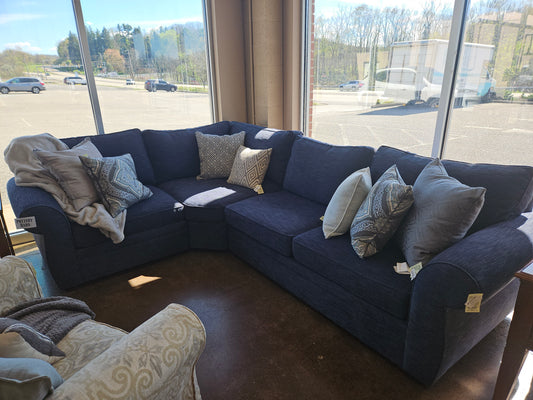 Pottery Barn Blue Sectional