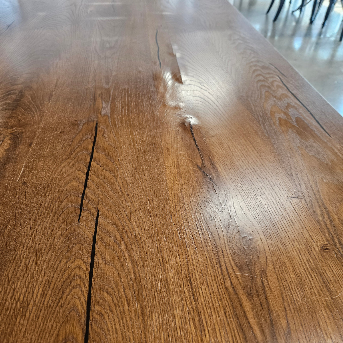 Arhaus-Sullivan Desk with Metal Legs and Wood Top