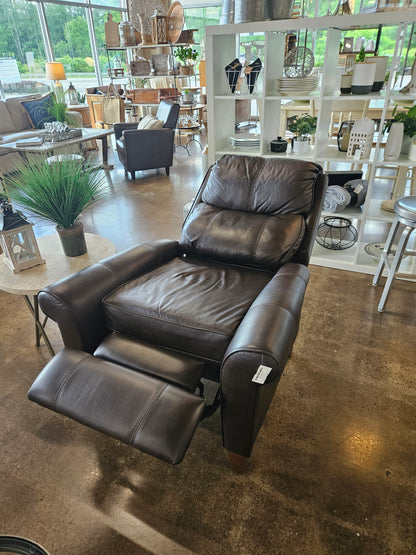 England Hi-Leg Leather Recliner