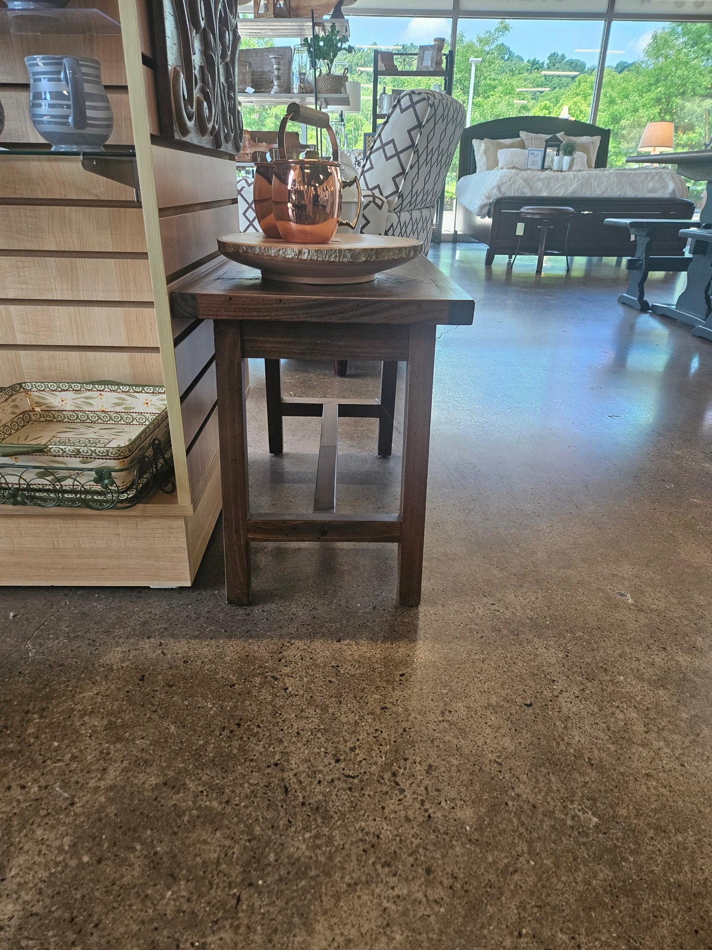 Small Wooden Bench