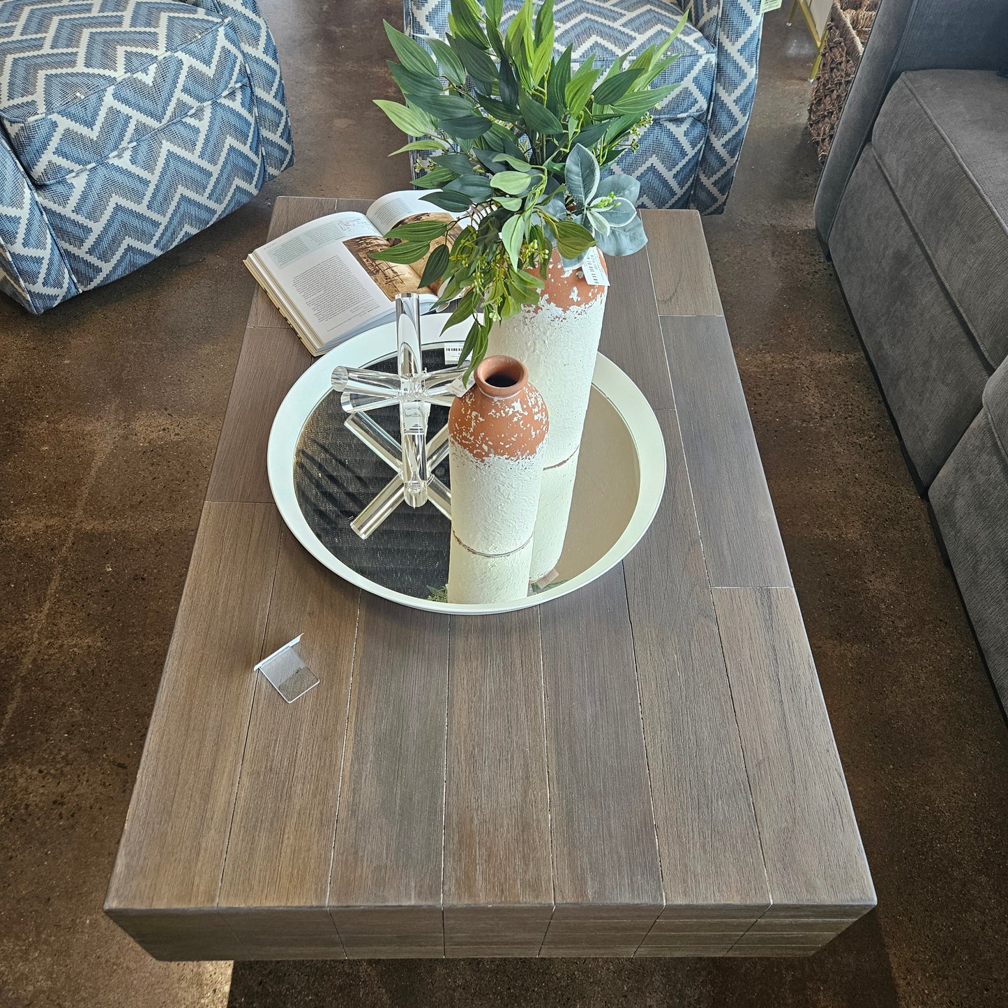 Wooden Look Coffee Table (Model Home)