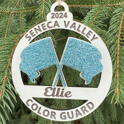 SV Color Guard Personalized Ornament