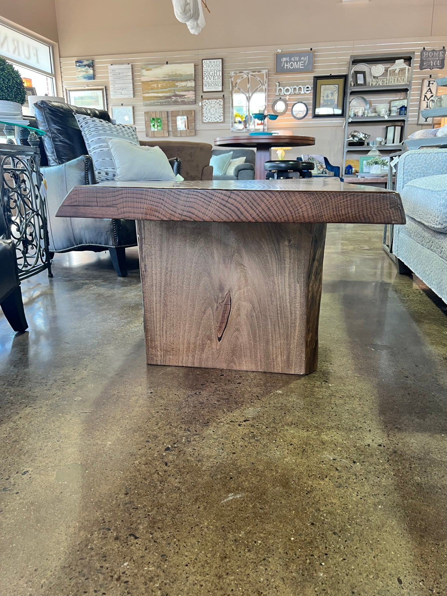 Wooden Whale Coffee Table